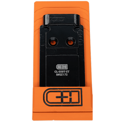 C&H Precision V4 military and law enforcement Adapter with Holosun 509T Pattern Footprint in Black Anodized - 165156