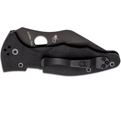 Spyderco C85GPBBK2 Yojimbo 2 3.20" Folding Wharncliffe Knife