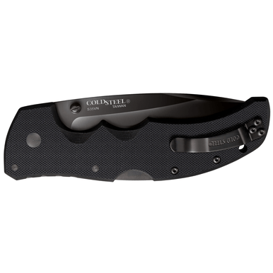 Cold Steel CS27BS Recon 1 4" Folding Spear Point Plain DLC Coated American S35VN Knife