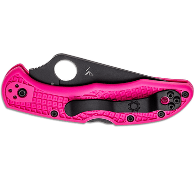 Spyderco C11FPPNS30VBK Delica 4 Lightweight 2.90" Folding Knife