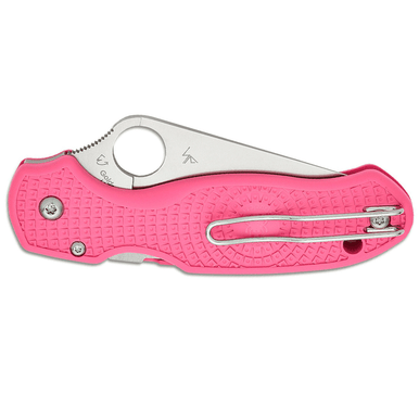 Spyderco C223PN Para 3 Lightweight Breast Cancer EDC 2.93" Folding Knife