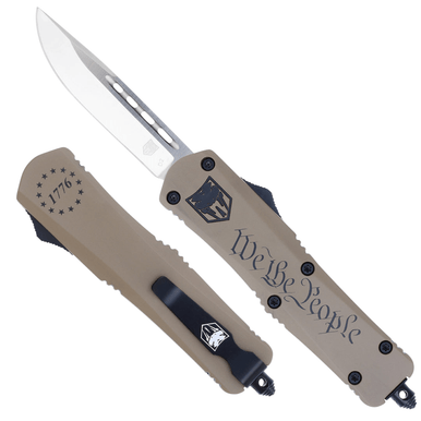 CobraTec Knives MWTPFS3DNS FS-3 We The People Medium 3" OTF Knife