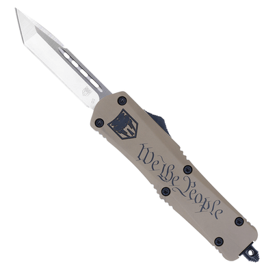 CobraTec Knives MWTPFS3TNS FS-3 We The People Medium 3" OTF Knife