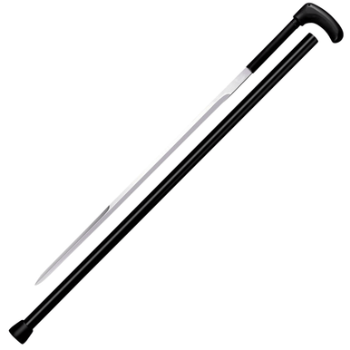 Cold Steel CS88SCFD Sword Cane 3Cr13MoV SS Blade, Black Heavy Duty Nylon Handle