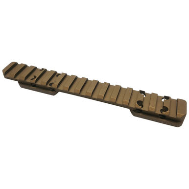 Talley Browning X-Bolt Magnum Action 20 MOA Picatinny Rail in Smoked Bronze Cerakote - 157917