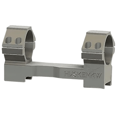 Huskemaw Optics Crossfield 60 MOA Scope Mount and Ring Combo in Silver - 160053