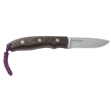 CRKT 2861 Hunt'N Fisch 2.99" Fixed Plain Satin 9Cr18MoV Knife