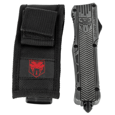 CobraTec Knives LSWCTK1LFAGNS CTK-1 Large 3.75" OTF Dagger Knife