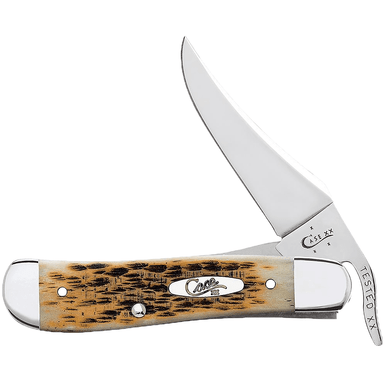 Case 02606 RussLock 2.70" Folding RussLock Clip Plain Mirror Polished Knife