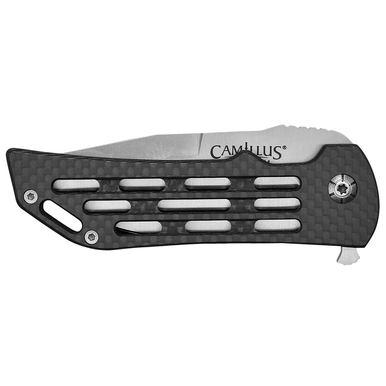 Camillus 19643 Dominator II 3" Folding Drop Point Plain Titanium Knife