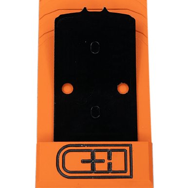 C&H Precision SIG P320 RX Series Black Anodized Trijicon/Holosun Pattern Footprint- 165150