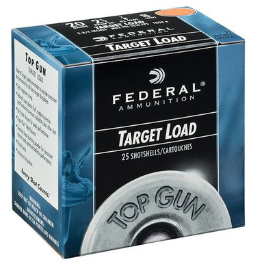 Federal Top Gun  20 Gauge 2.75" 7/8 oz 7.5 Shot 25 Bx