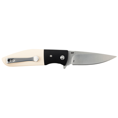 CRKT 2867 Curfew 3.10" Folding Plain Satin 8Cr13MoV SS Knife