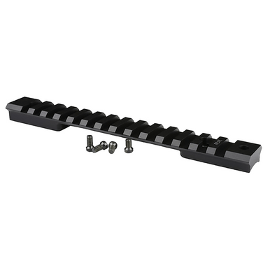 Warne Savage Accu-Trigger Short Action 0 MOA Mountain Tech Tactical Rail in Black Anodized - 103086