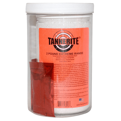 Tannerite 2ET 2 Pound Target Impact Enhancement Explosion White Vapor Rifle Firearm 2 lbs 6 Per Case