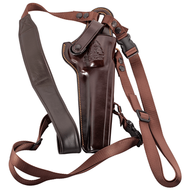 Galco KK130H Kodiak Chest Holster Havana Brown Leather Shoulder/Torso Strap Fits Ruger Super Redhawk 7.50" Right Hand