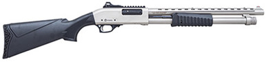 Howa Mariner 12 Gauge Pump 3" 4+1 18.50" Black Full Heat Shield Barrel, Black Picatinny Rail Steel Receiver, Fixed Black Synthetic Stock - FRMN1220SYN