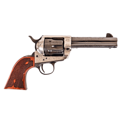 Cimarron PP400LSFW Frontier 357 Mag 4.75" Old Silver