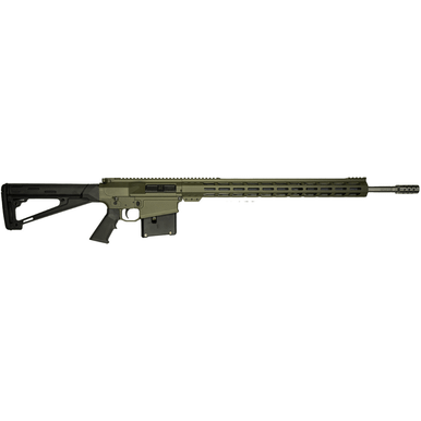 Great Lakes Firearms GLFA Rifle, OD Green 18" Barrel 10+1rd 308 Win AR-10 Style - GL10308SSODG