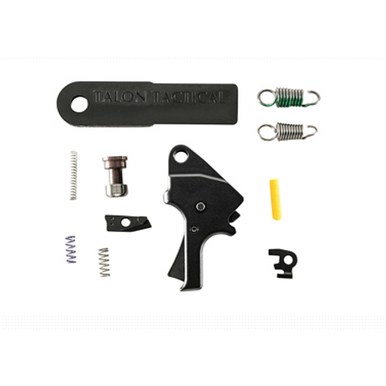 Apex Tactical 100154 Forward Set Sear & Trigger Kit Black Flat Trigger Fits S&W M&P 2.0