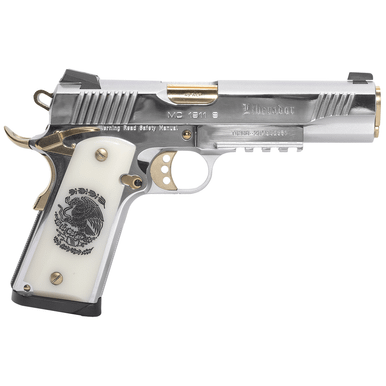 Girsan 391053 Regard Liberador II 9mm Luger 9+1 5" Gold Plated 1911 Handgun