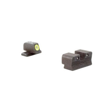 Trijicon HD Night Sight Set for Sig Sauer, 9mm, .357SIG with Yellow Front Outline