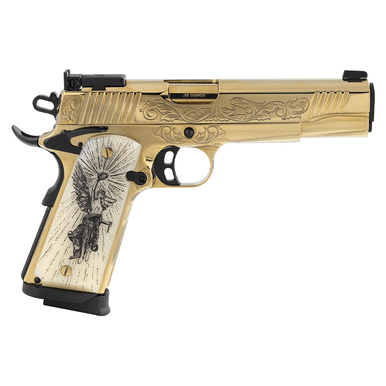 Girsan 391093 MC1911 38 Super 9+1 5" G10 Grip Handgun