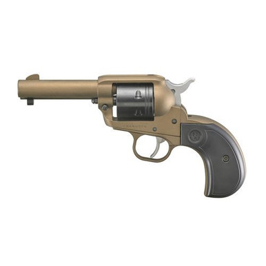 Ruger Wrangler 2017 22 LR Revolver 3.75" Barrel Burnt Bronze/Black Cerakote Birdshead Grip