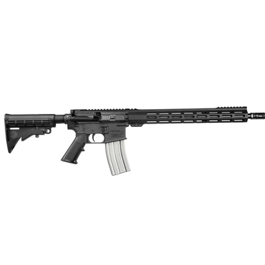 UnBranded AR Carbon UAR-C Rifle, 16" Barrel Black Nitride Metal Finish Black Collapsible Stock Textured Black Polymer Grip 30+1rd 223 Wylde - 223WYBR0004