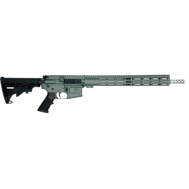 Great Lakes Firearms AR-15 Rifle, 16" Black Nitride Threaded Barrel Charcoal Green Cerakote Aluminum Receiver w/Picatinny Rail M-LOK Handguard Black Polymer Stock Mil-Spec Grip 30+1rd 223 Wylde - GL15223SSCHG