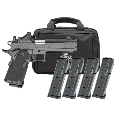 Springfield Armory 1911 DS Prodigy Gear Pac 9mm Luger 20+1 5" Match Grade Barrel PH9119AOSCOMPPAC