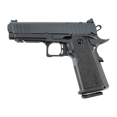 Tisas Arms 12500018 1911 DS Carry 9mm Luger 17+1 4.25" Black Cerakote Carbon Steel