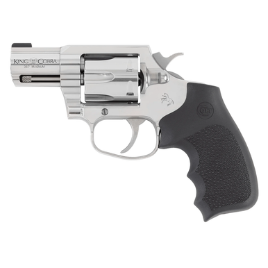Colt Mfg KCOBRASB2RBBS King Cobra Carry 357 Mag 6 Shot 2" Stainless Steel Barrel, Cylinder & Frame