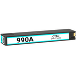 HP 990A (M0J73AN) Cyan Remanufactured Ink Cartridge