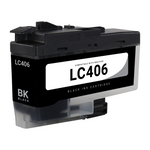 Brother LC406 Black Remanufactured Ink Cartridge