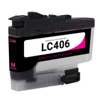 Brother LC406 Magenta Remanufactured Ink Cartridge