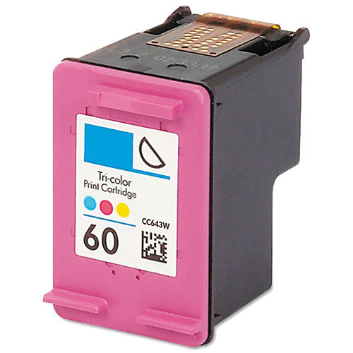 HP 60 (CC643WN) Color Ink Cartridge