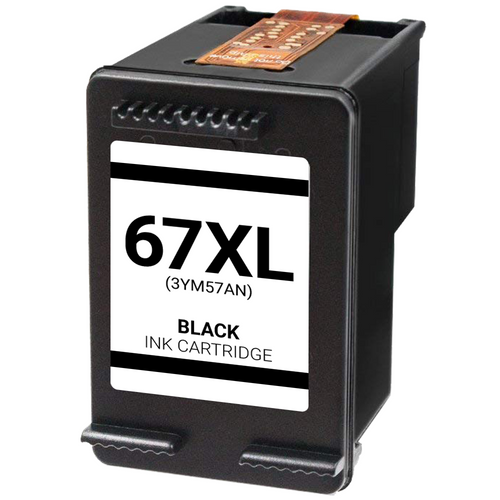 Remanufactured 67XL (3YM57AN) High Yield Black Ink Cartridge