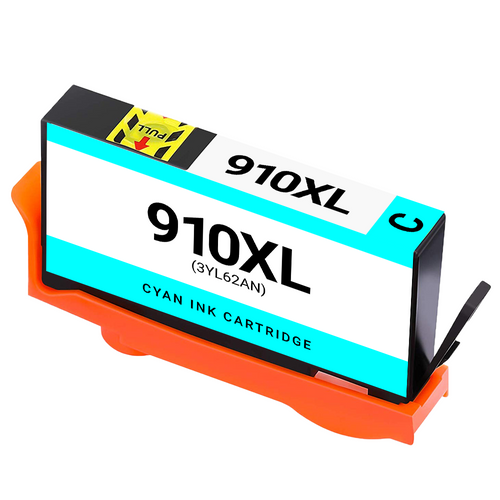 HP 910XL Cyan Remanufactured Ink Cartridge include Reads Ink Level