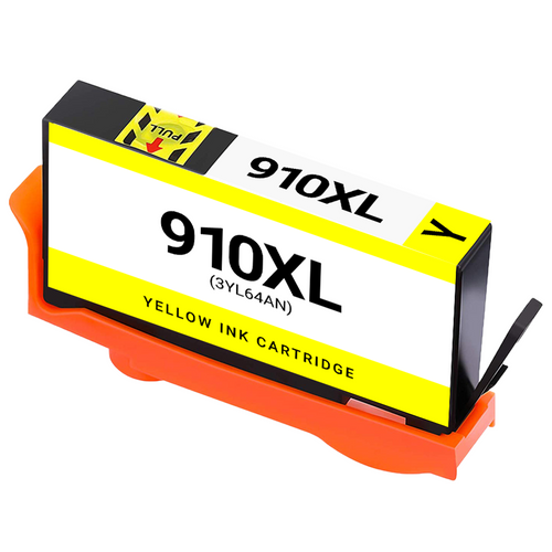 HP 910XL Yellow Remanufactured Ink Cartridge include Reads Ink Level