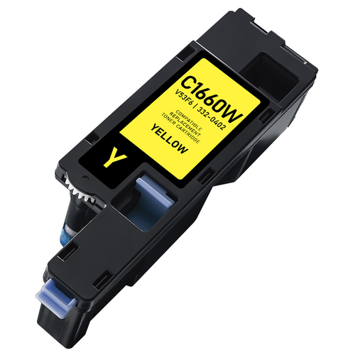 Dell C1660 (332-0402) Yellow Compatible Toner Cartridge
