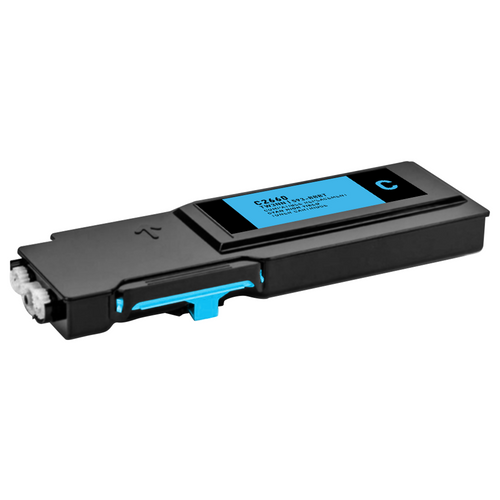 Dell C2660 (593-BBBT) Cyan High Yield Compatible Toner Cartridge