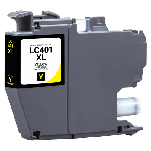 Brother LC401XL Yellow Remanufactured Ink Cartridge