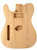 KBG Left Handed Ash Wood T Style DIY Build Your Own Guitar Kit KBG-T-BL