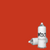 Poppy red spray paint nitrocellulose 400ml Aerosol