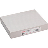 Pacon Newsprint Practice Paper W/Skip Space, 8-1/2" x 11", 1/2" Long Way Ruled, White, 500 Sheets/Pk P2637