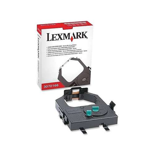 Lexmark Re-Ink Printer Ribbon, 3070166, Black (65dc86b765fb8e4b0bf16d4a_ud)