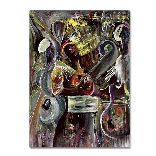 Trademark Fine Art 'Pearl Jam' 18" x 24" Canvas Art (65dc92ced5d0399c333ae940_ud)