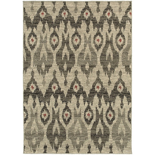 StyleHaven Shag Heathered Polyester 8' X 11' Gold Area Rug (WHEV734058X11L)