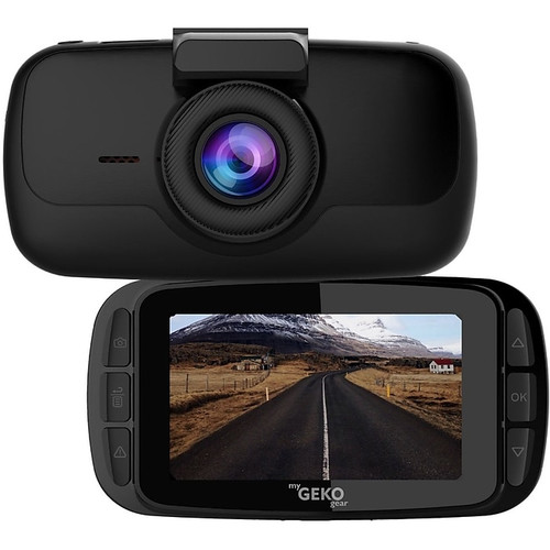 myGEKOgear by Adesso Orbit 960 4K UHD Dash Camera, GPS Logging, Wide Angle View (GO96016G)